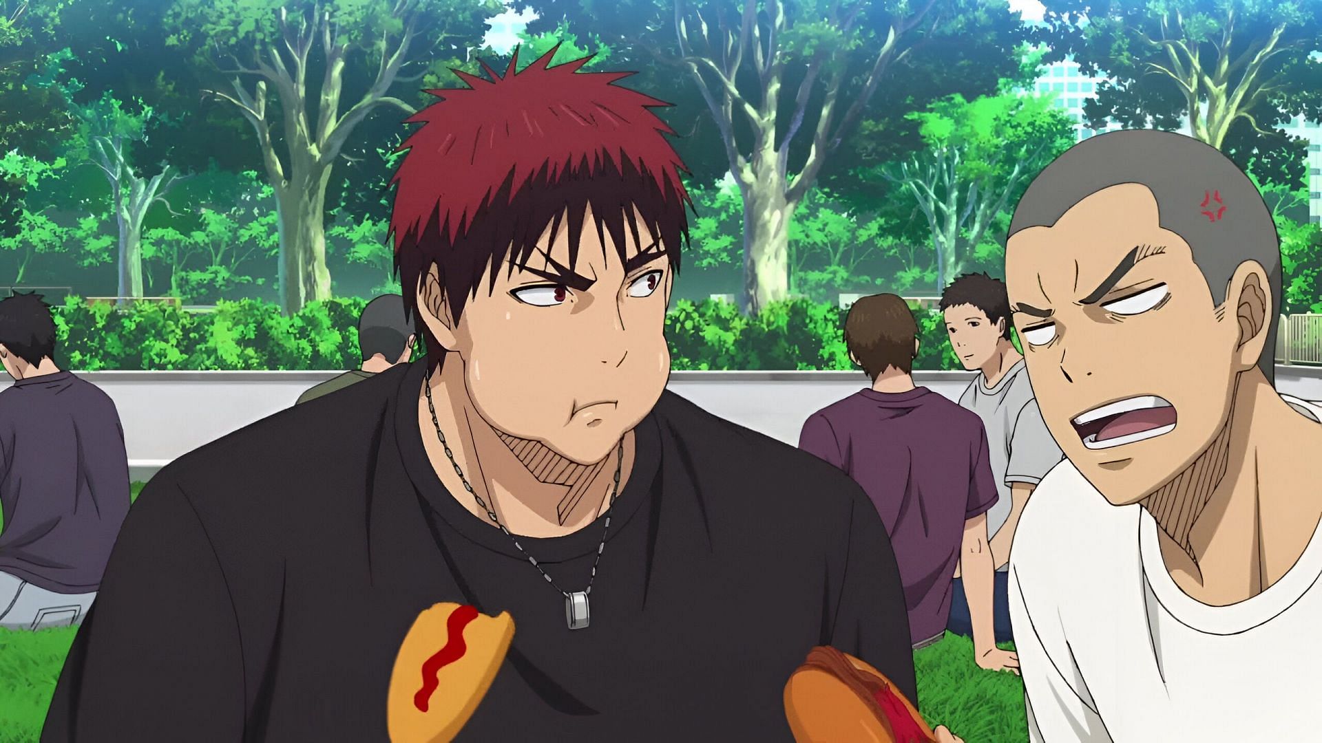 Kagami Taiga as seen in Kuroko's Basketball (Image via Production I.G)